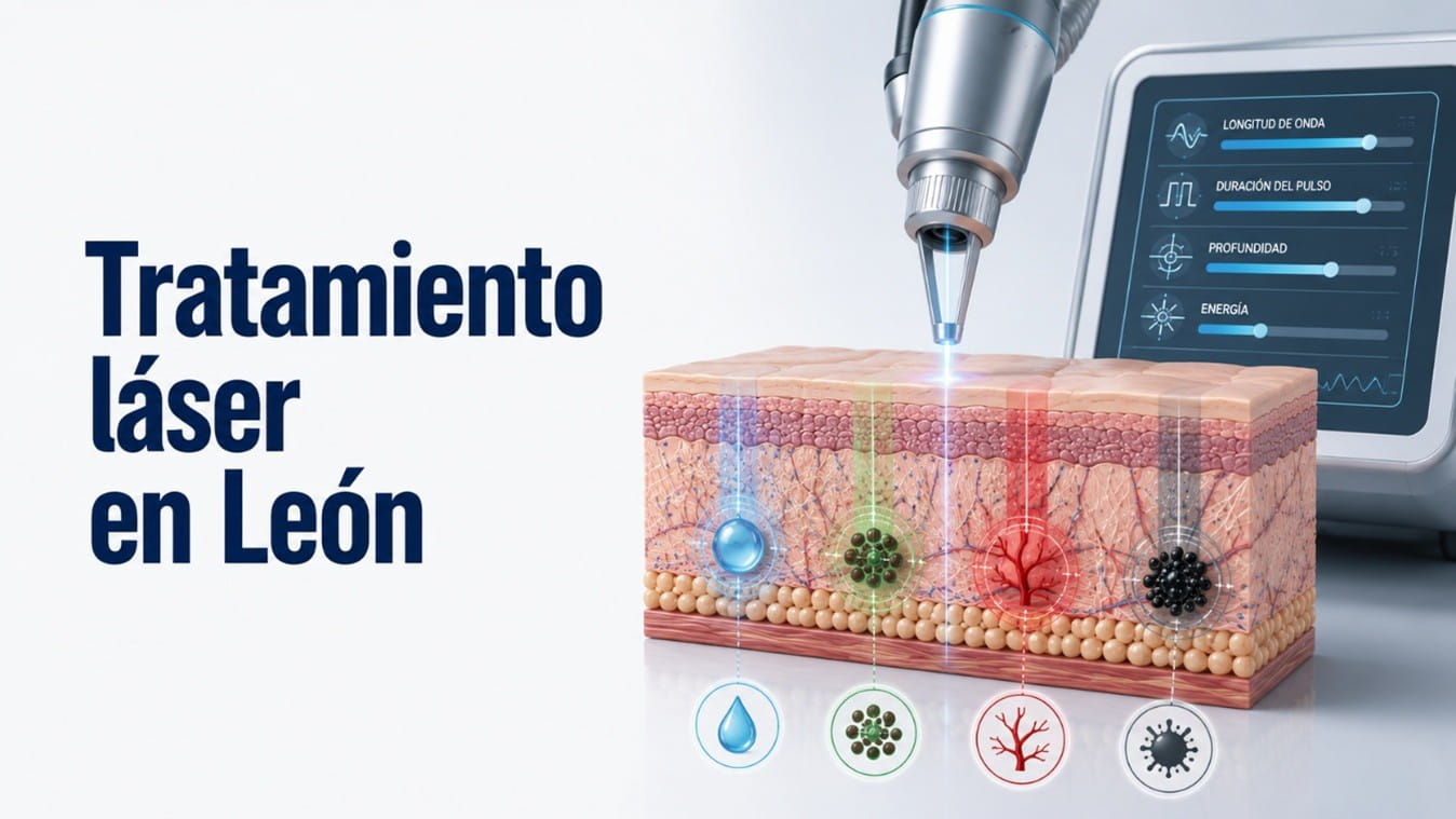 imagen de tratamiento láser